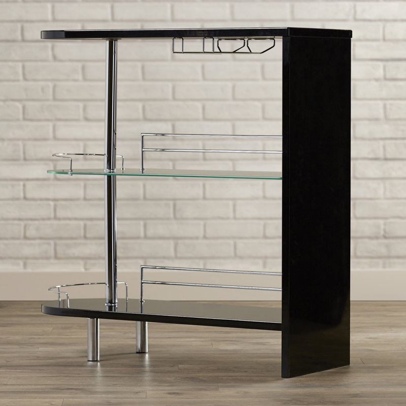 Milwaukee Bar with Wine Storage & Reviews AllModern